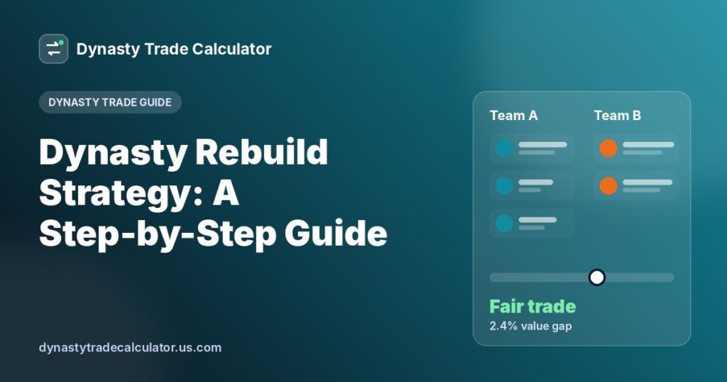 Dynasty Rebuild Strategy: A Step-by-Step Guide